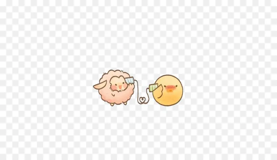 Mouton Et Canard，Communication PNG