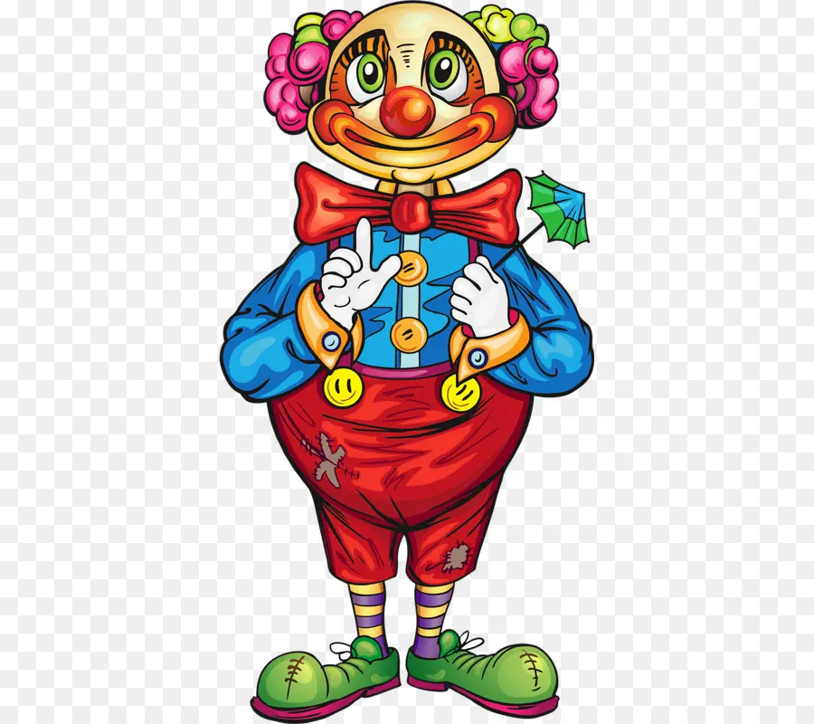 Clown，Coloré PNG