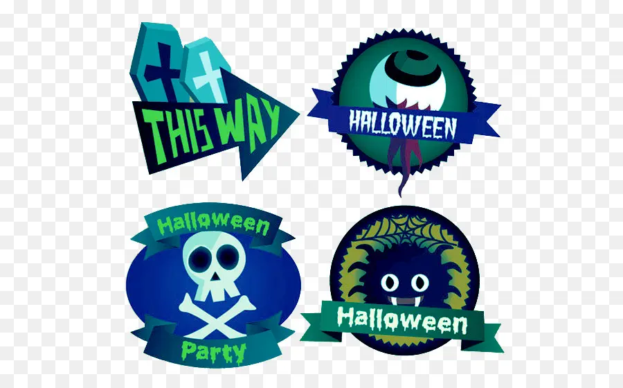 Insignes D'halloween，Faire La Fête PNG