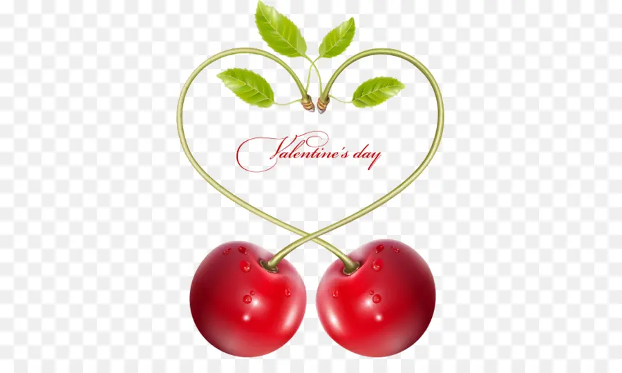 Cerises，Cœur PNG