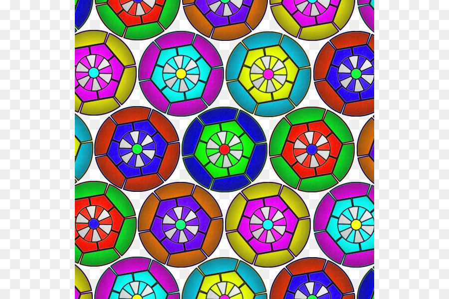 Cercles Colorés，Géométrique PNG