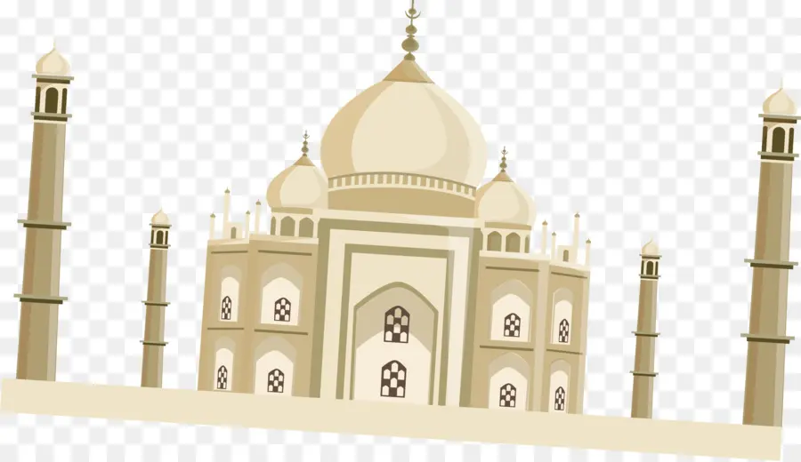 Taj Mahal，Architecture PNG