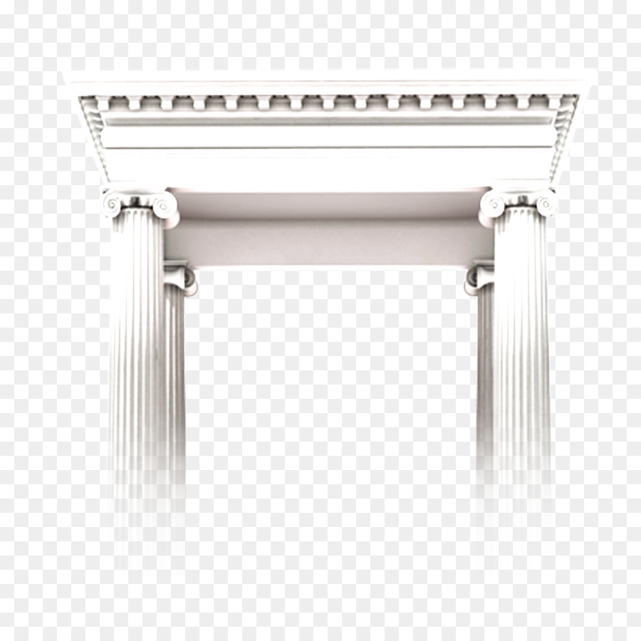 Colonnes Grecques，Blanc PNG