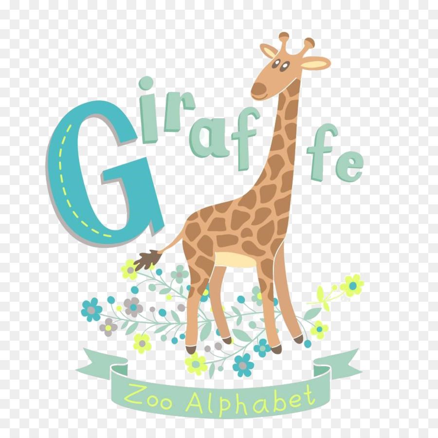 Girafe De Dessin Animé，Alphabet PNG