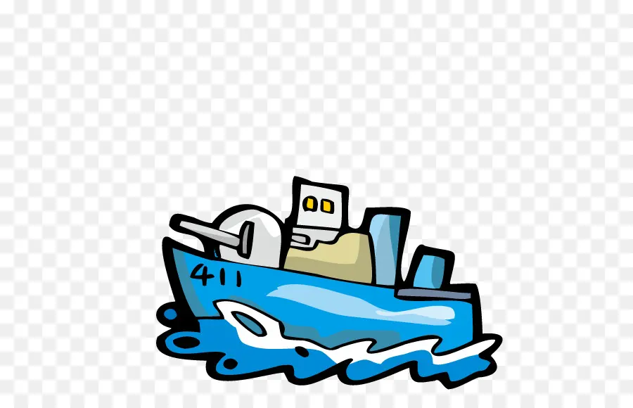 Bateau De Dessin Animé，Bateau PNG