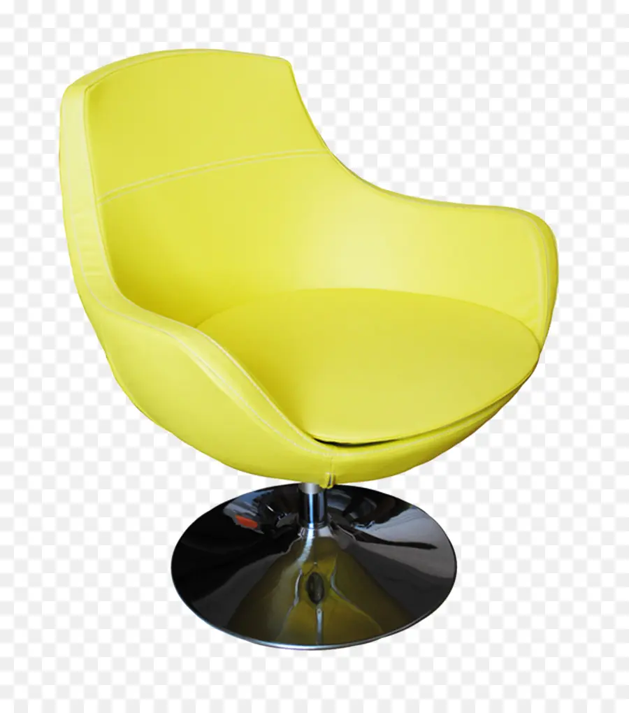 Chaise Moderne Jaune，Chaise PNG