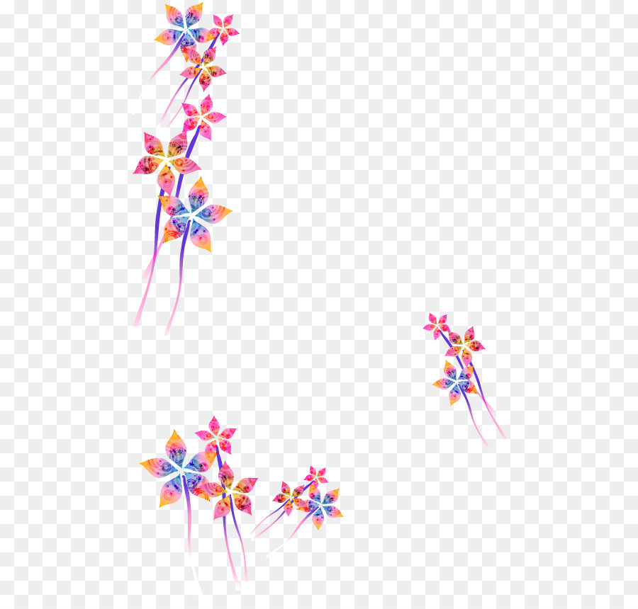 Fleurs Colorées，Floral PNG