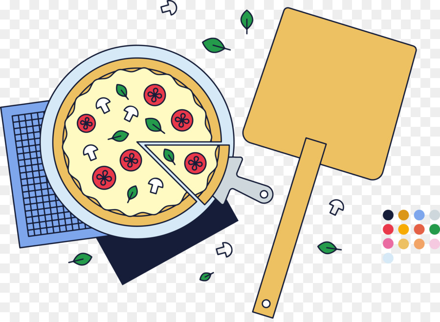 Pizza，Plat PNG