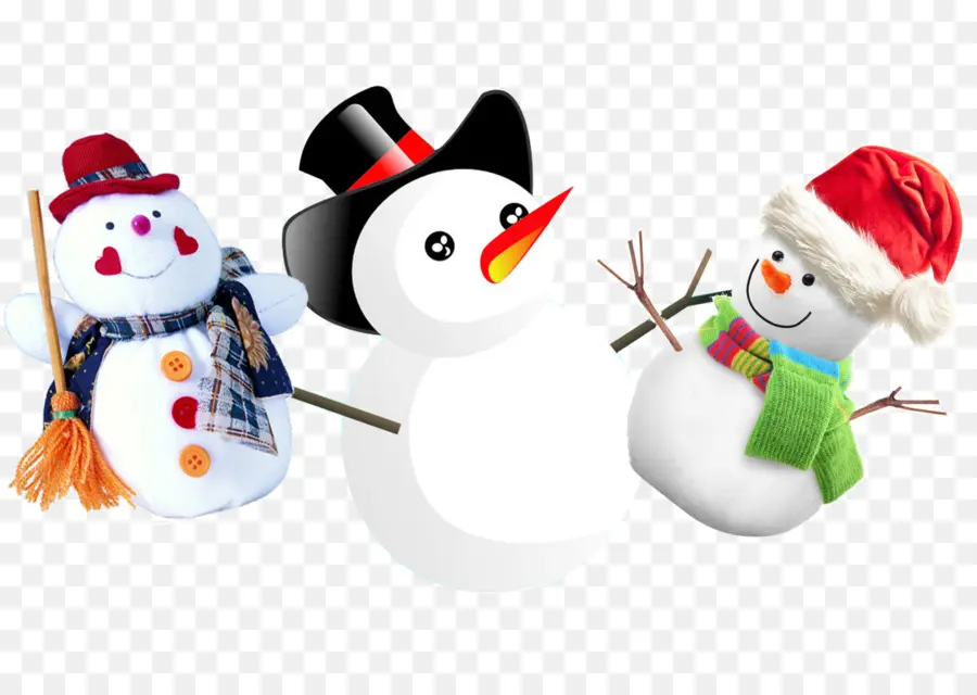 Bonhommes De Neige，Hiver PNG