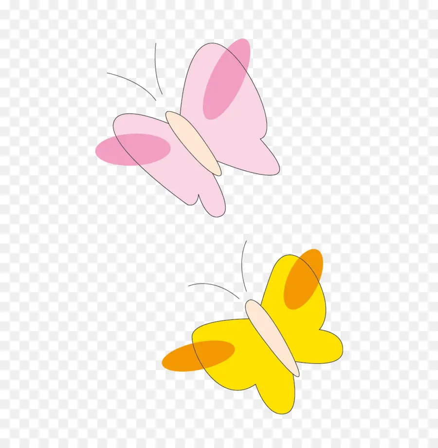 Papillons，Vol PNG