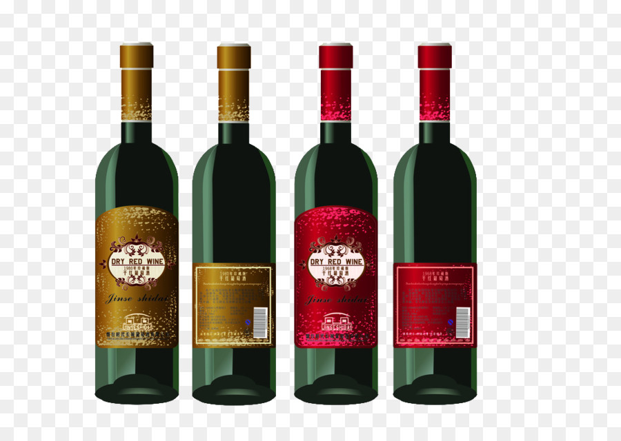 Bouteilles De Vin，Alcool PNG