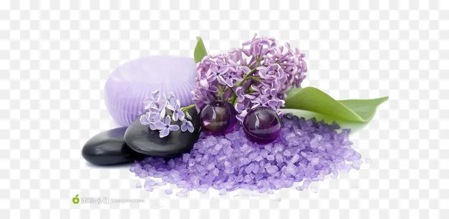 Articles De Spa Violets，Fleurs PNG