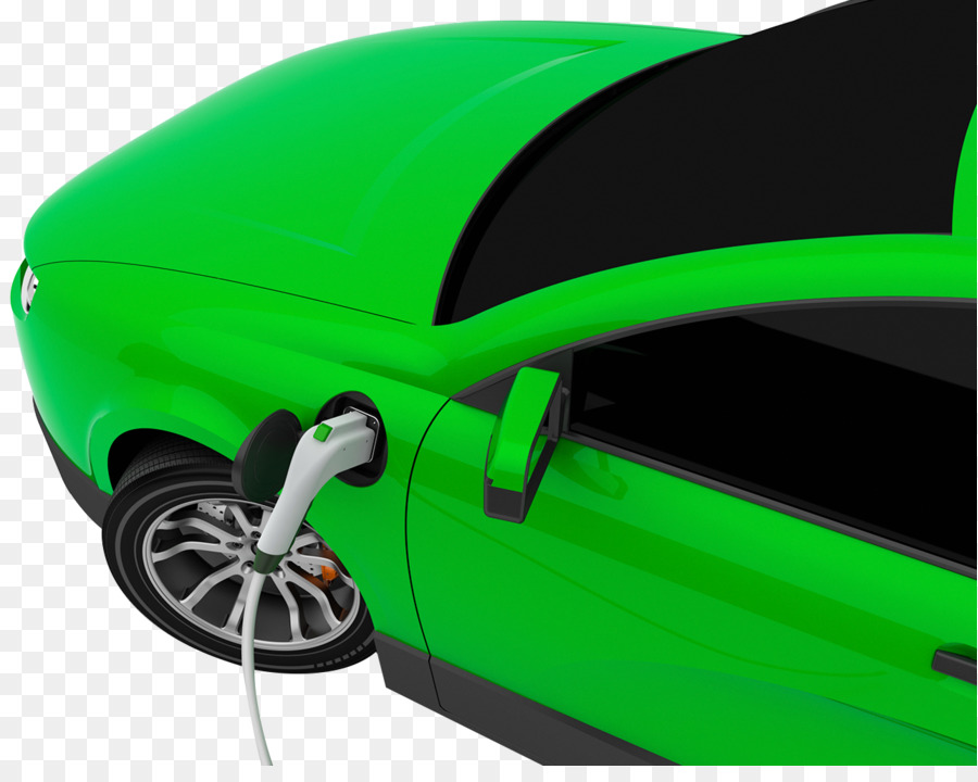 Voiture électrique Verte，Véhicule PNG