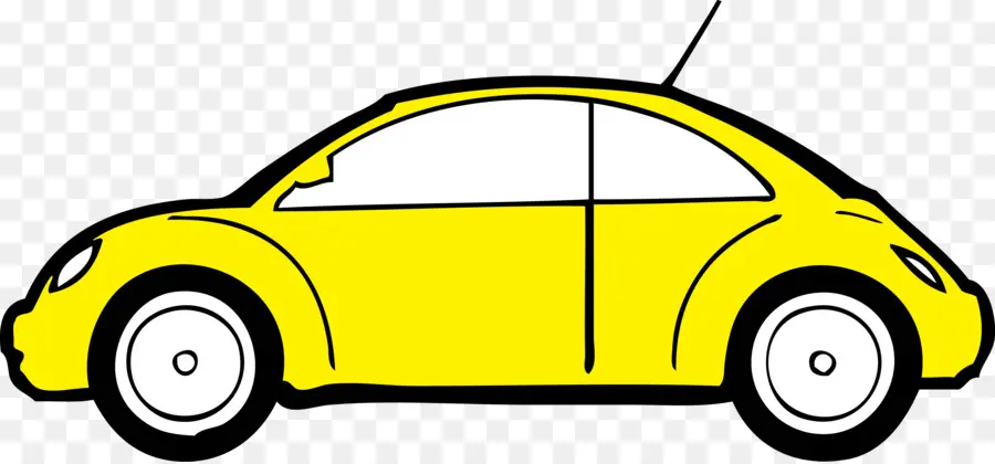 Voiture Jaune，Automobile PNG