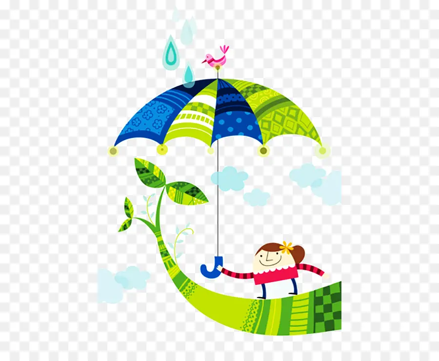 Fille Avec Parapluie，Fille PNG