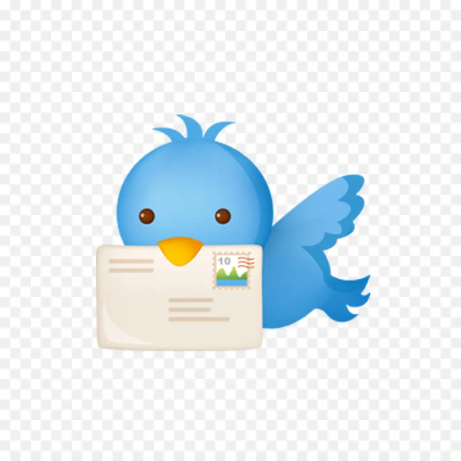 Oiseau Bleu，Mail PNG