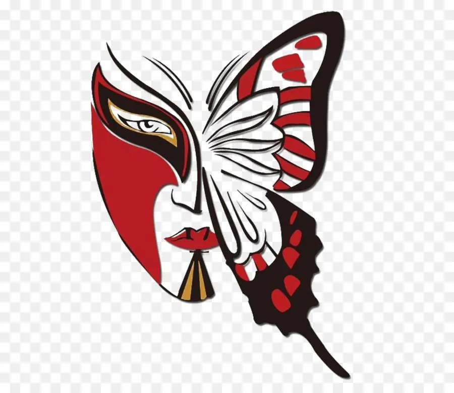 Masque Papillon，Affronter PNG