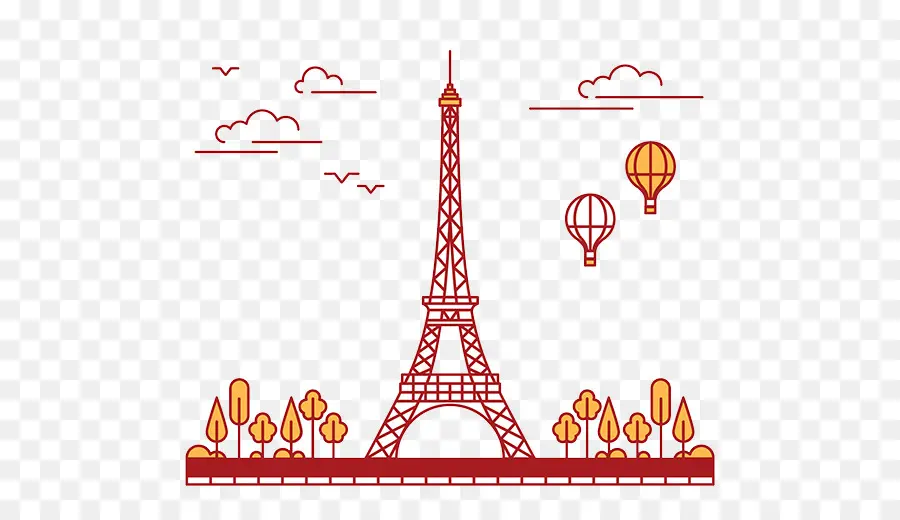 Tour Eiffel，Dessin PNG