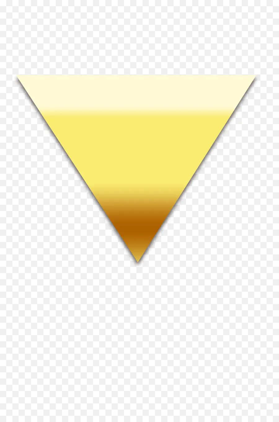 Triangle Jaune，Triangle PNG