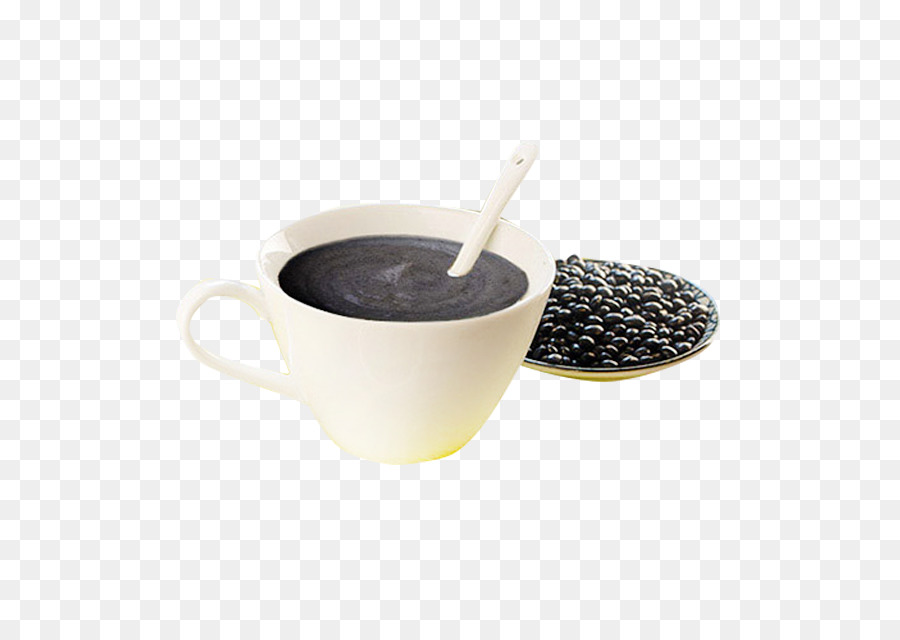 Soupe Au Sésame Noir，Tasse PNG