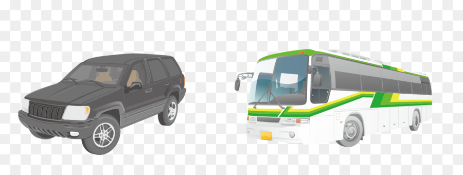 Bus，Voiture PNG