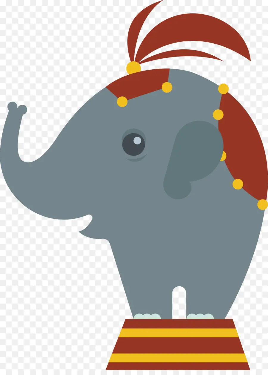 Éléphant，Dessin Animé PNG