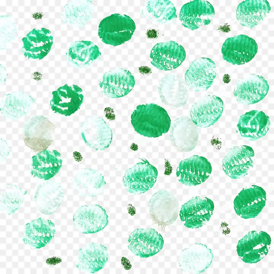 Cercles Verts，Modèle PNG