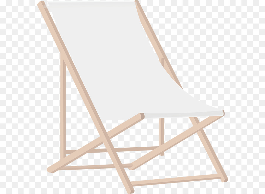 Chaise Longue Blanche，Plage PNG