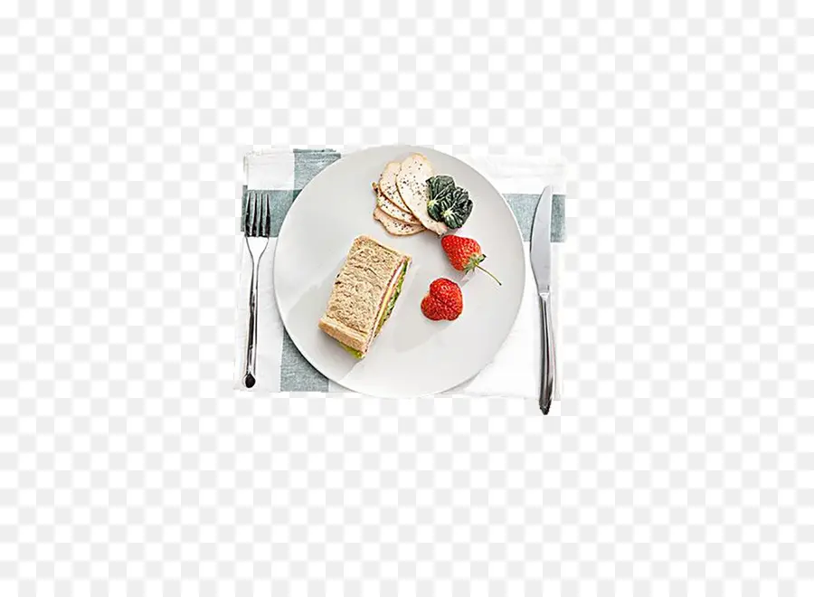 Assiette De Nourriture，Sandwich PNG