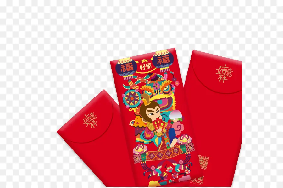 Enveloppes Rouges，Nouvel An Chinois PNG