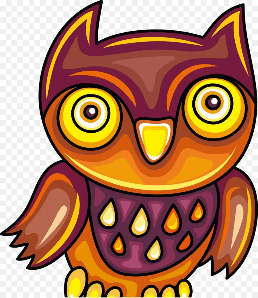 Chouette De Dessin Animé，Hibou PNG