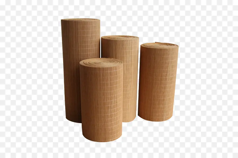 Rouleaux De Bois，Brun PNG