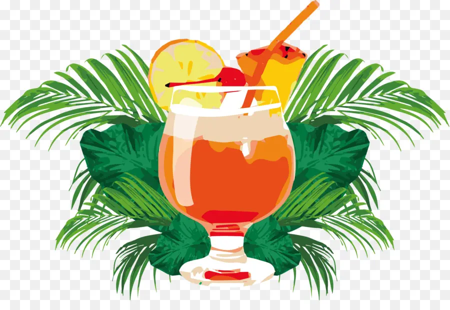 Cocktail，Jus D Orange PNG
