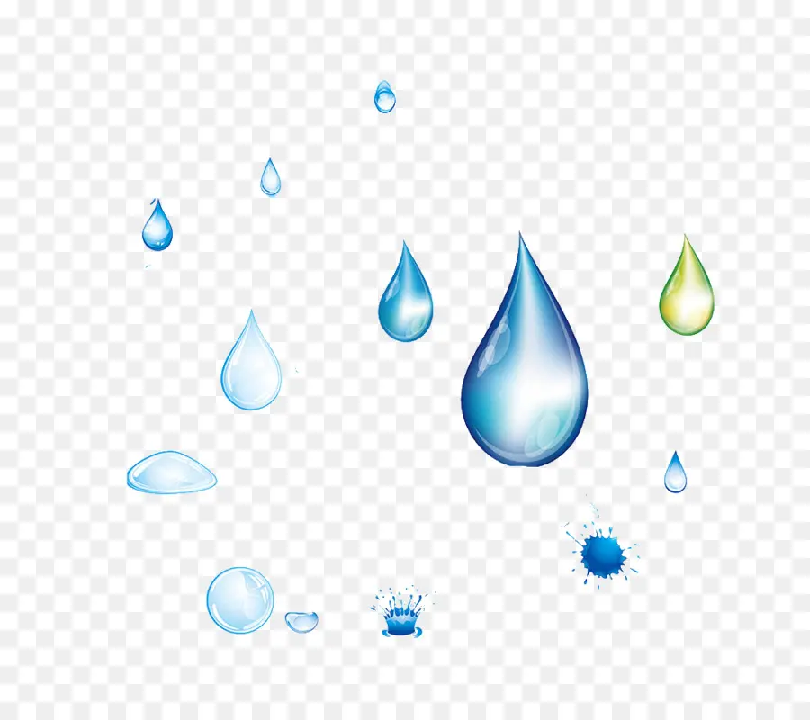 Goutte D'eau，Microorganismes PNG