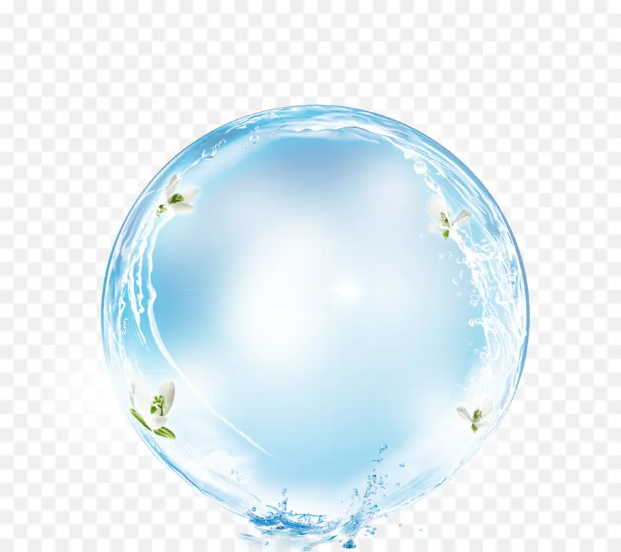 Globe Bleu，Eau PNG