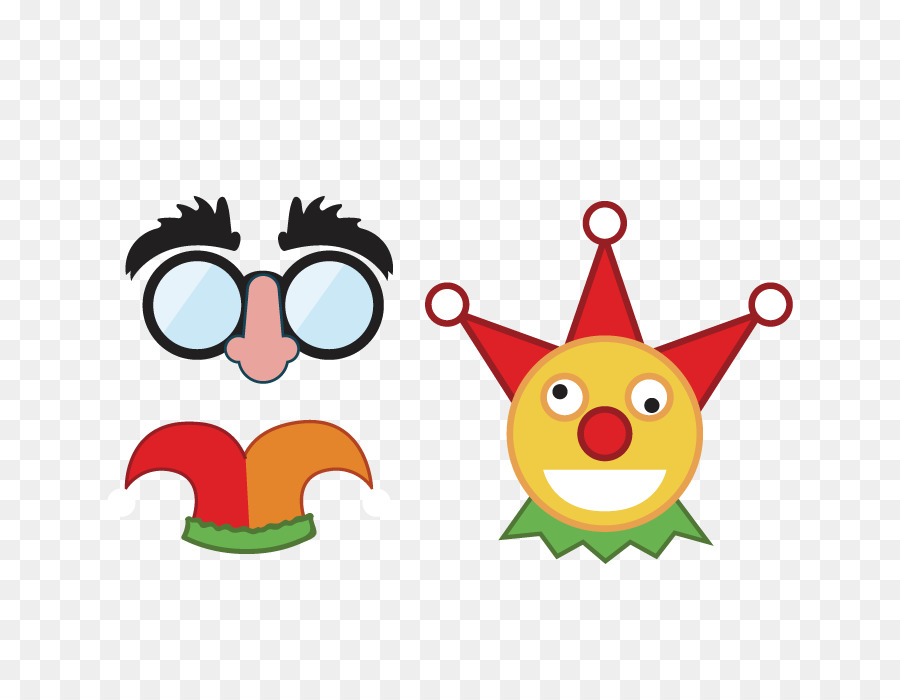 Accessoires De Clowns，Lunettes PNG