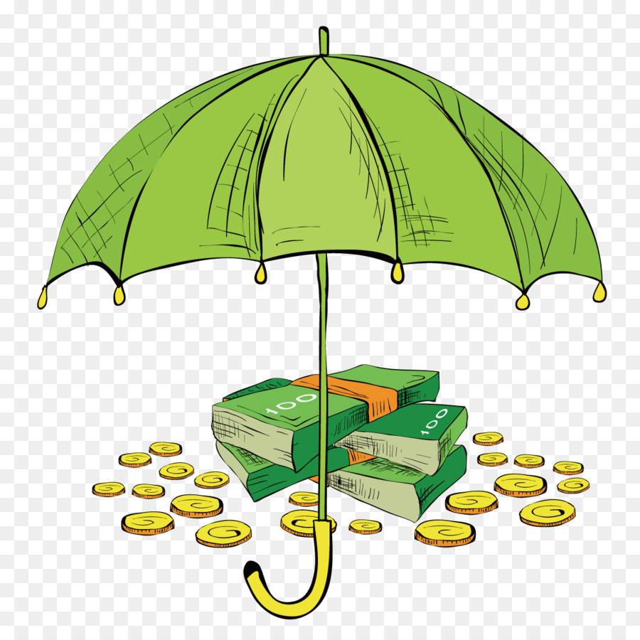 L'argent Sous Le Parapluie，Argent PNG