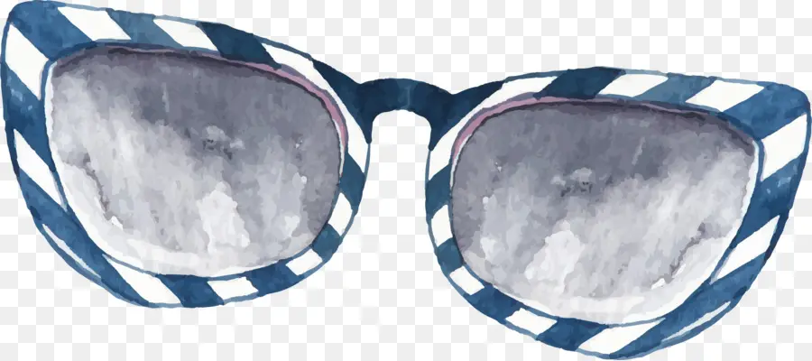 Lunettes Rayées，Lunettes PNG