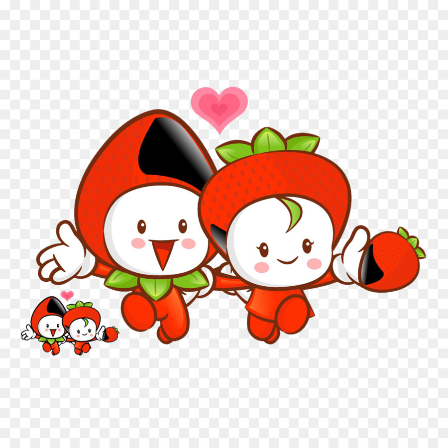 Personnages De Fraises，Fraise PNG