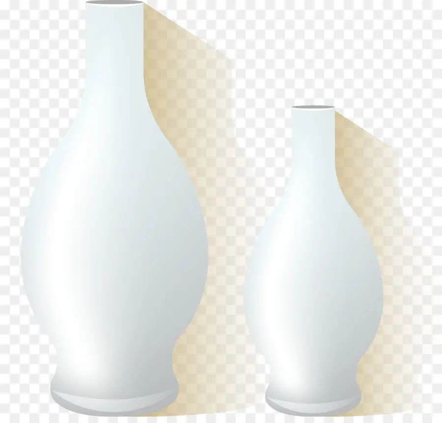 Vases Blancs，Céramique PNG