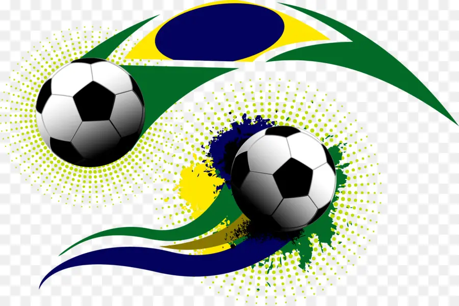 Ballon De Football，Drapeau Du Brésil PNG