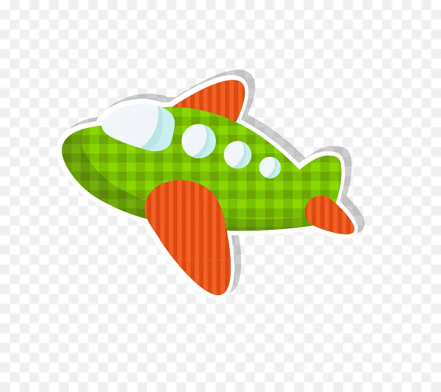 Avion Vert，Jouet PNG