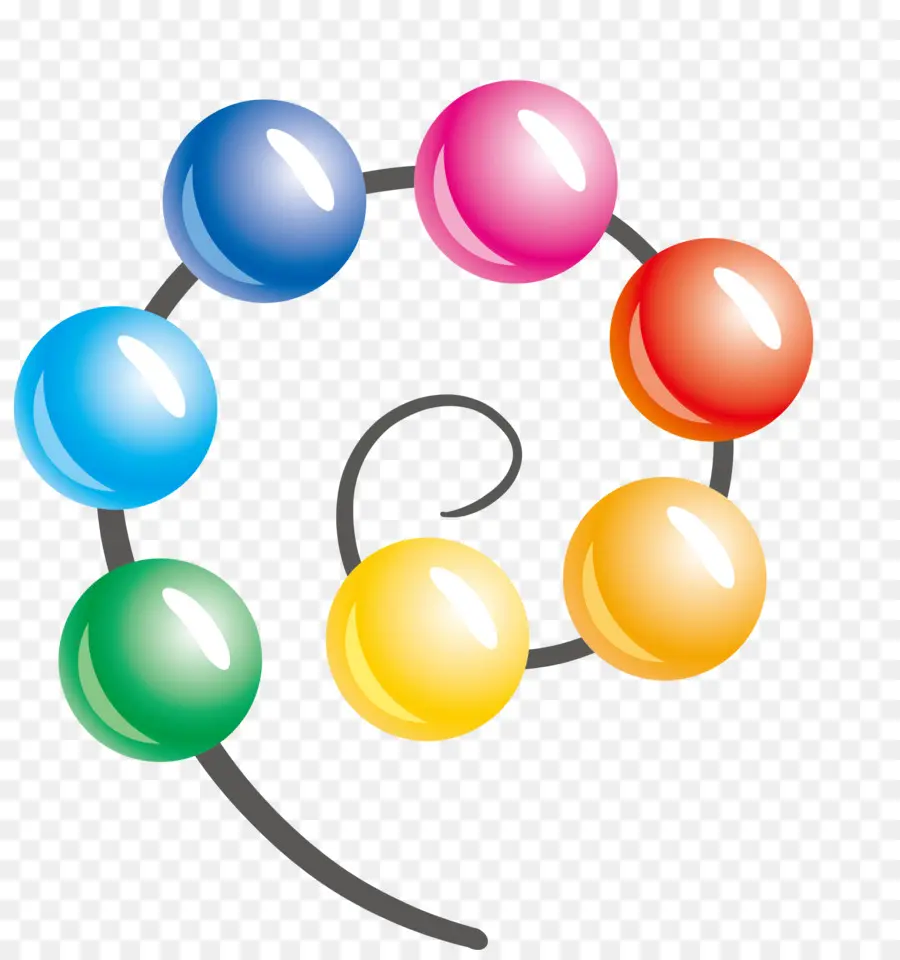 Boules Colorées，Cercle PNG