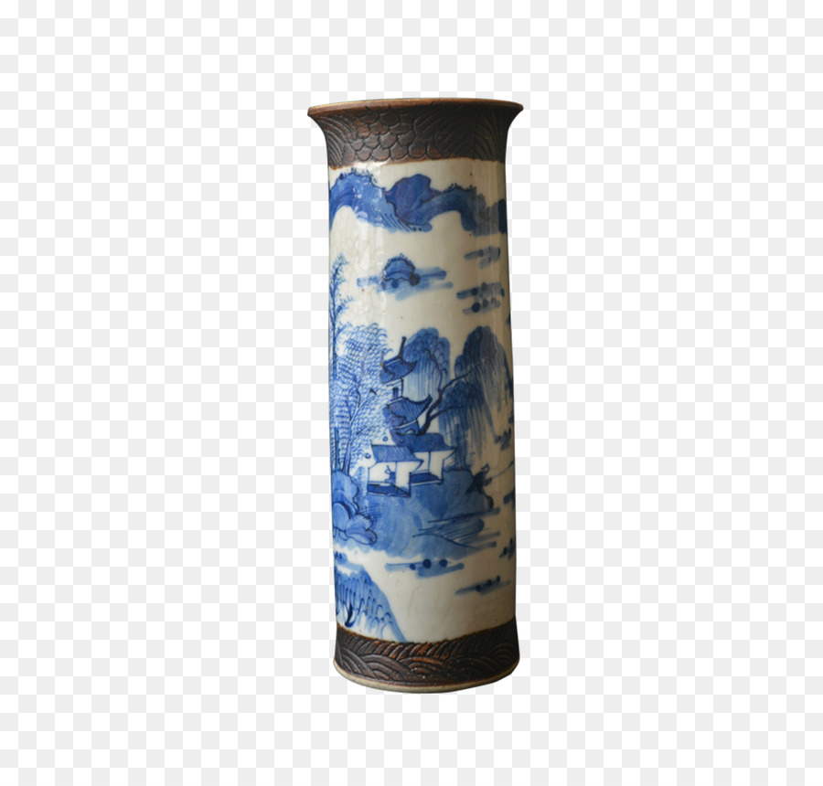 Bleu Et Blanc De La Poterie，Porcelaine PNG