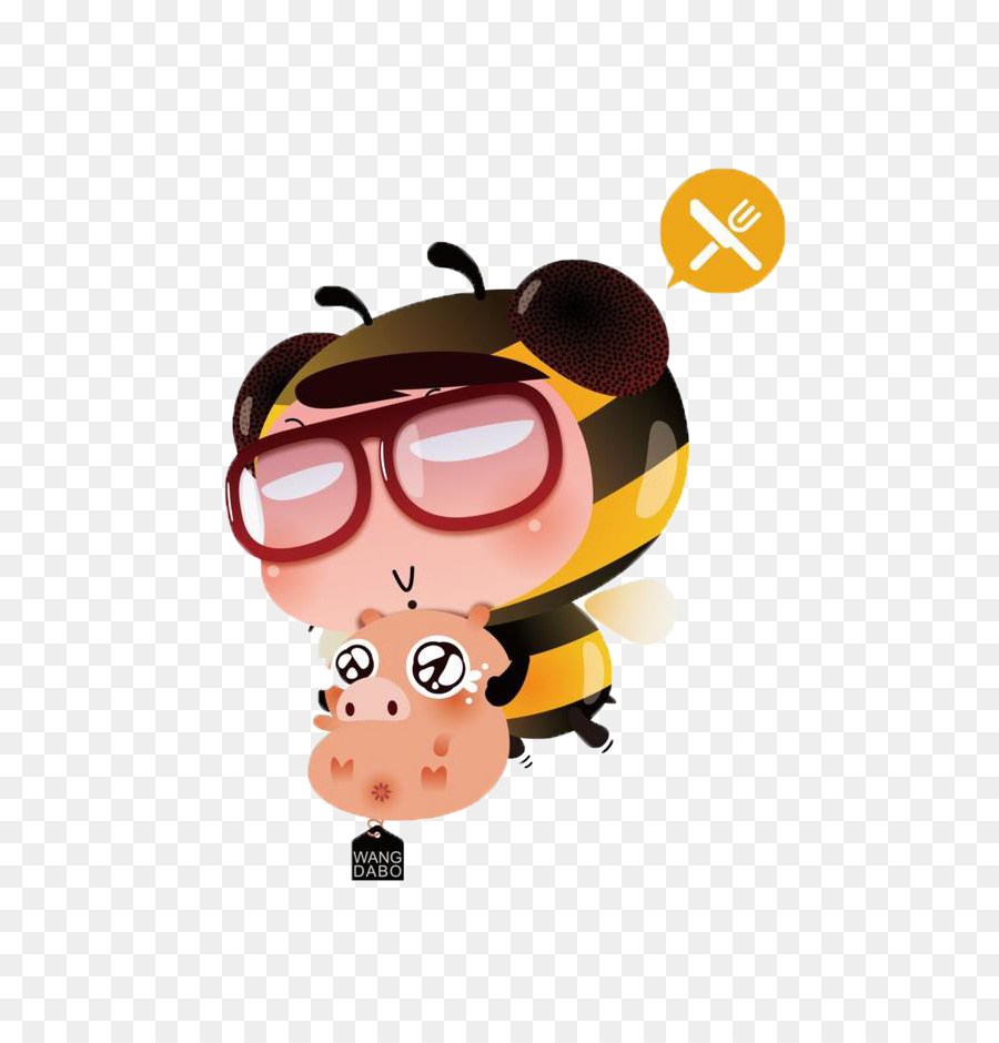 Abeille，Dessin Animé PNG