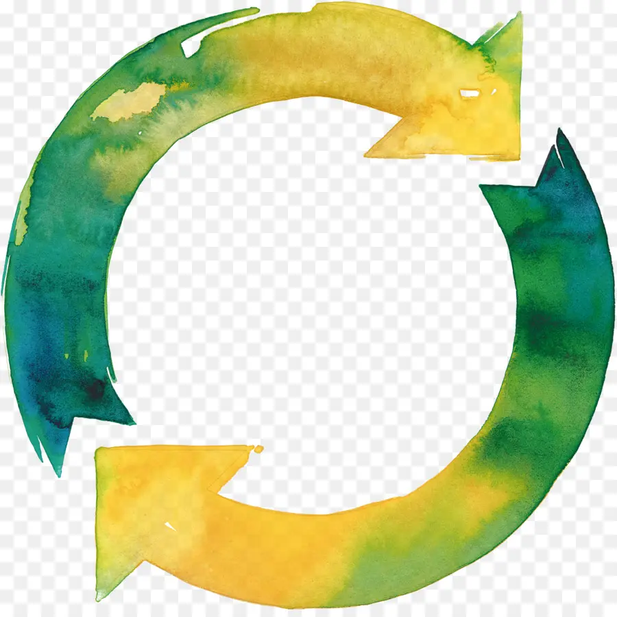 Symbole De Recyclage，Flèches PNG