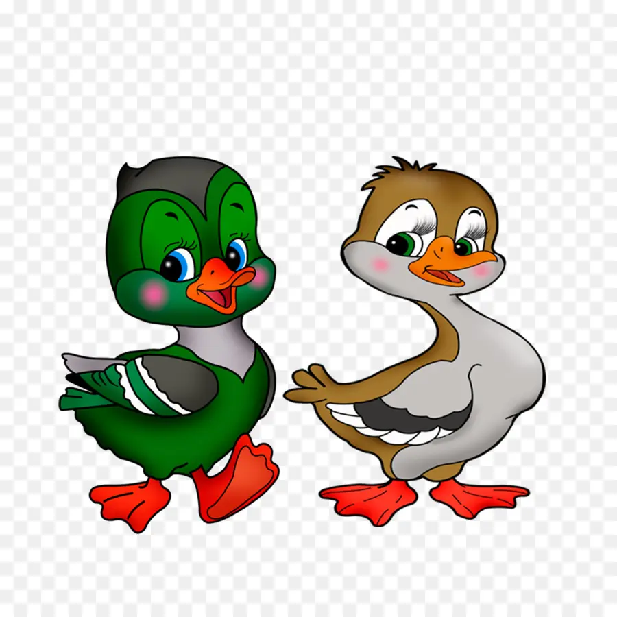 Canards De Dessin Animé，Animaux PNG