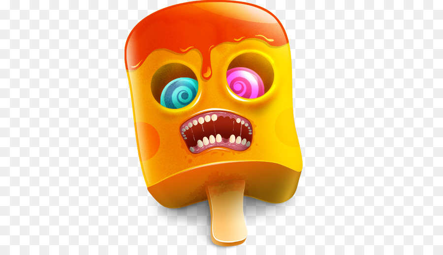 Glace Effrayante，Orange PNG