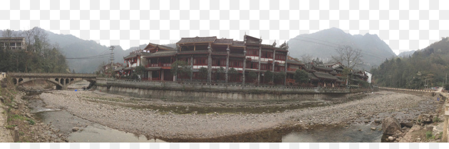 Le Mont Qingcheng，Bâtiment PNG