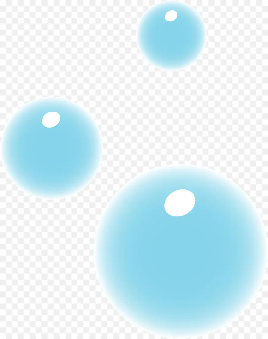 Bulles Bleues，Transparent PNG